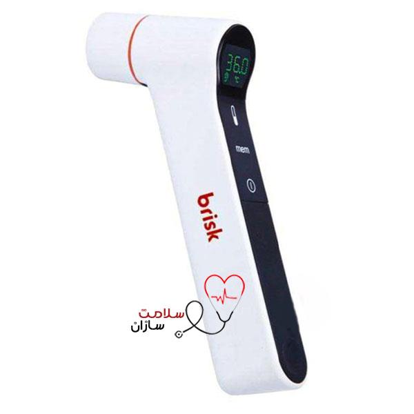 تب سنج و ترمومتر گوش و پیشانی بریسک مدل BT-A21CN